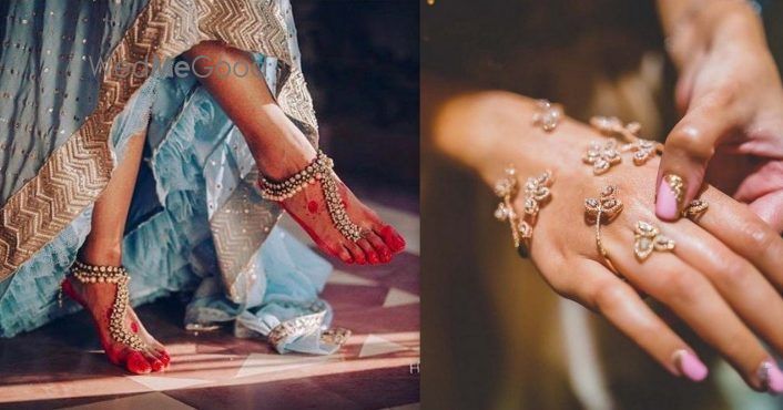 The Most Gorgeous Hand & Feet Jewellery We Spotted on Real Brides!