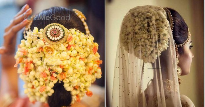 We Are Literally Drooling Over These 20 Different Ways To Wear A Gajra For Your Wedding!