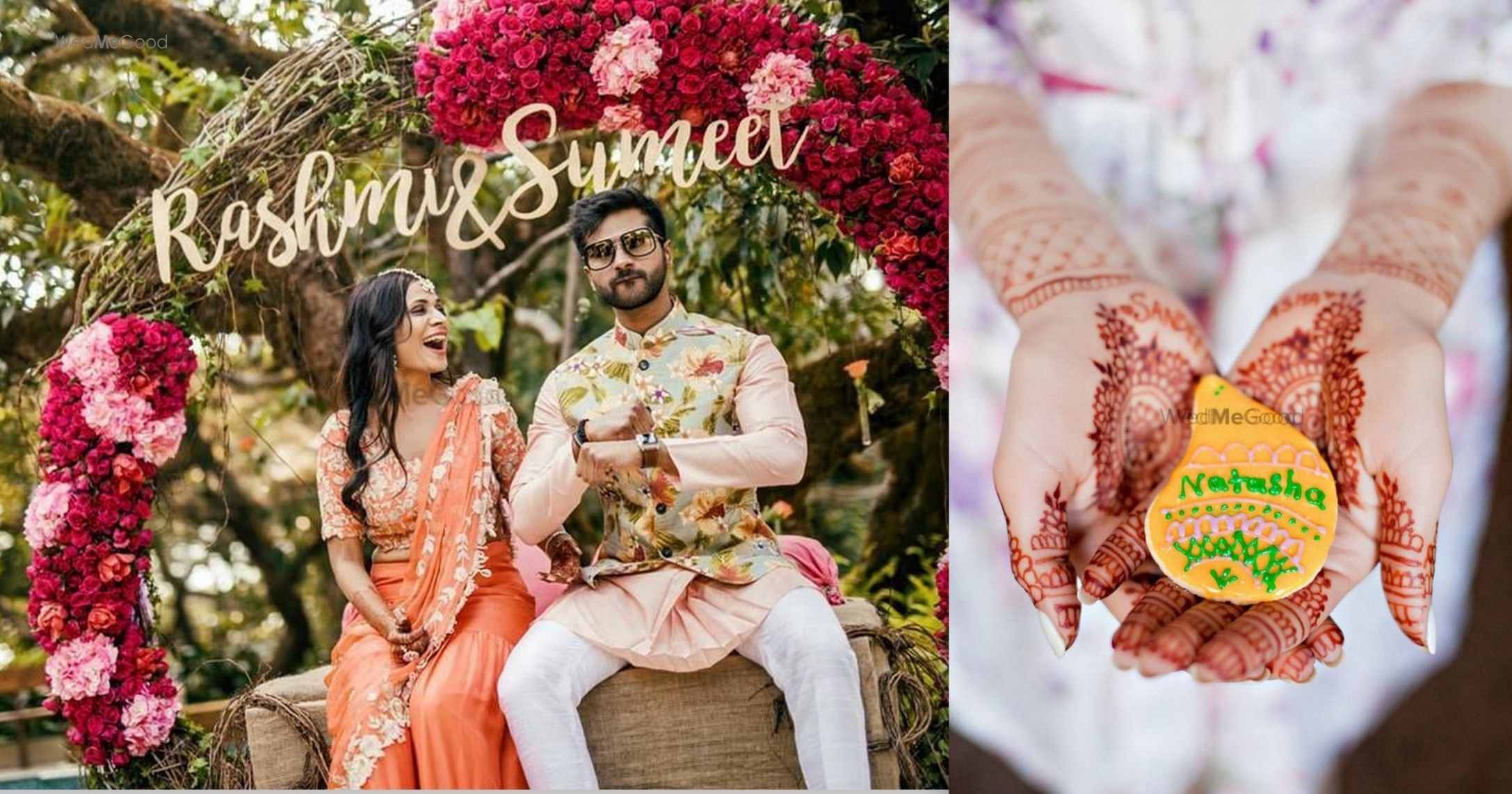 bride groom name design