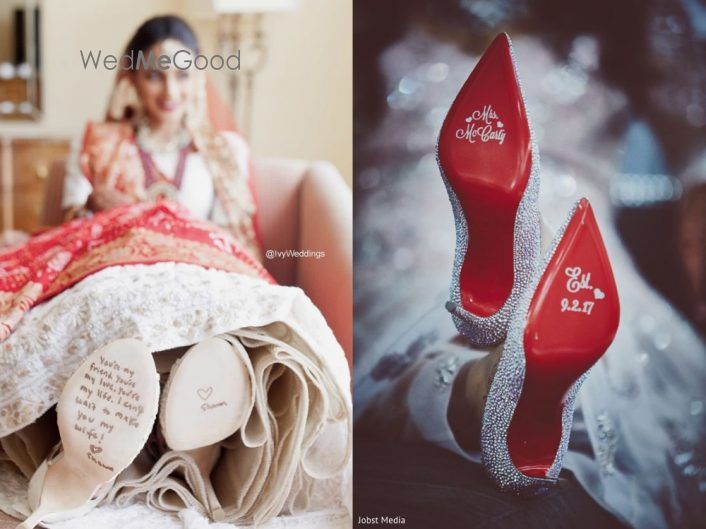 From 'Pataka Dulhan' to 'Wifey for Lifey', We Have These Shoe-Adorable Ideas For Brides-to-be!