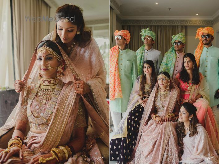 An Elegant Jaipur Wedding With A Bride In Pastel Hues & Spectacular Jewellery