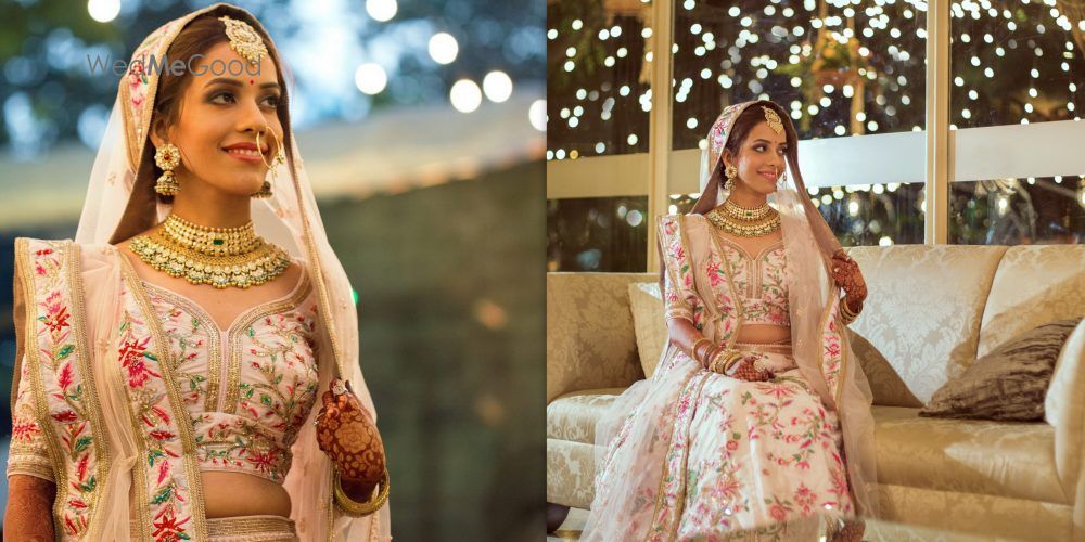 An Elegant Mumbai Wedding With Stunning Decor & A Bride Who Designed Her Own Bridal Lehenga