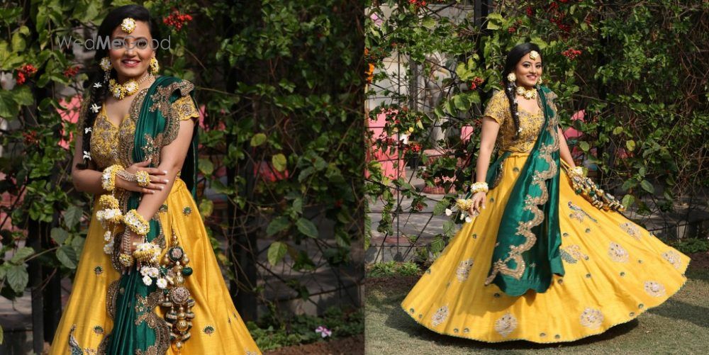 A Fun Punjabi Wedding With A Colourful Mehendi & A Bride In Traditional Red