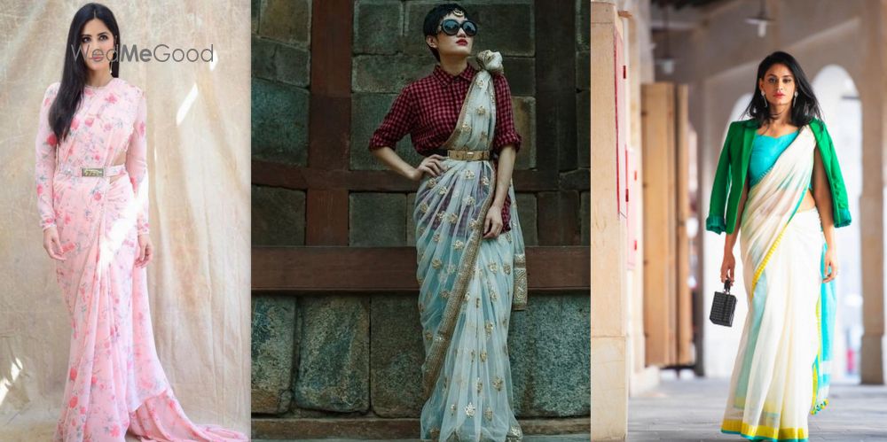 Bridesmaids! Here Are Some Cool & Trendy Ways For You To Drape That Saree!