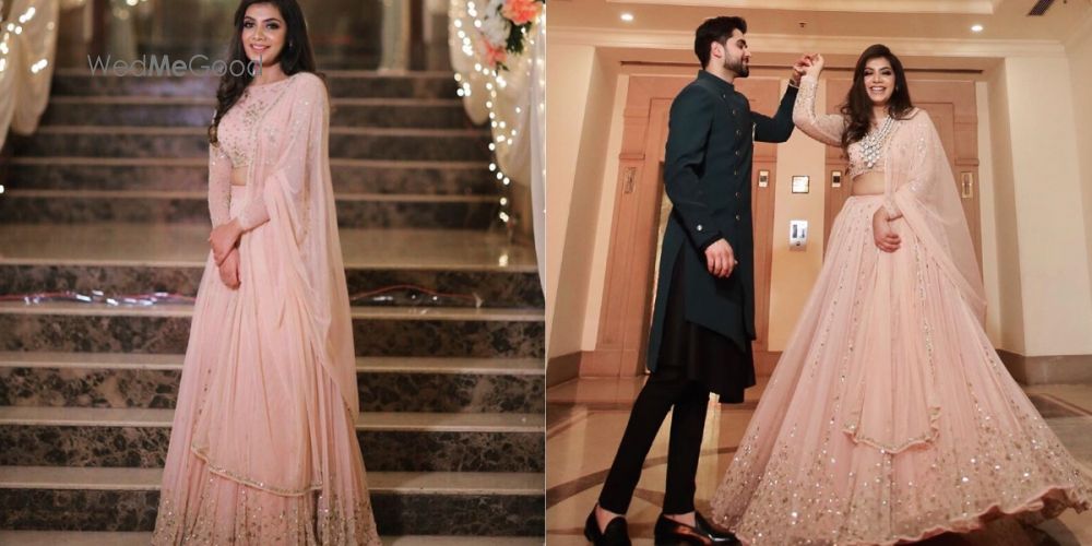 This Bride's Elegant Roka Outfit Won Us Over!